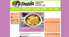 Desktop Screenshot of fabulousfreeda.com